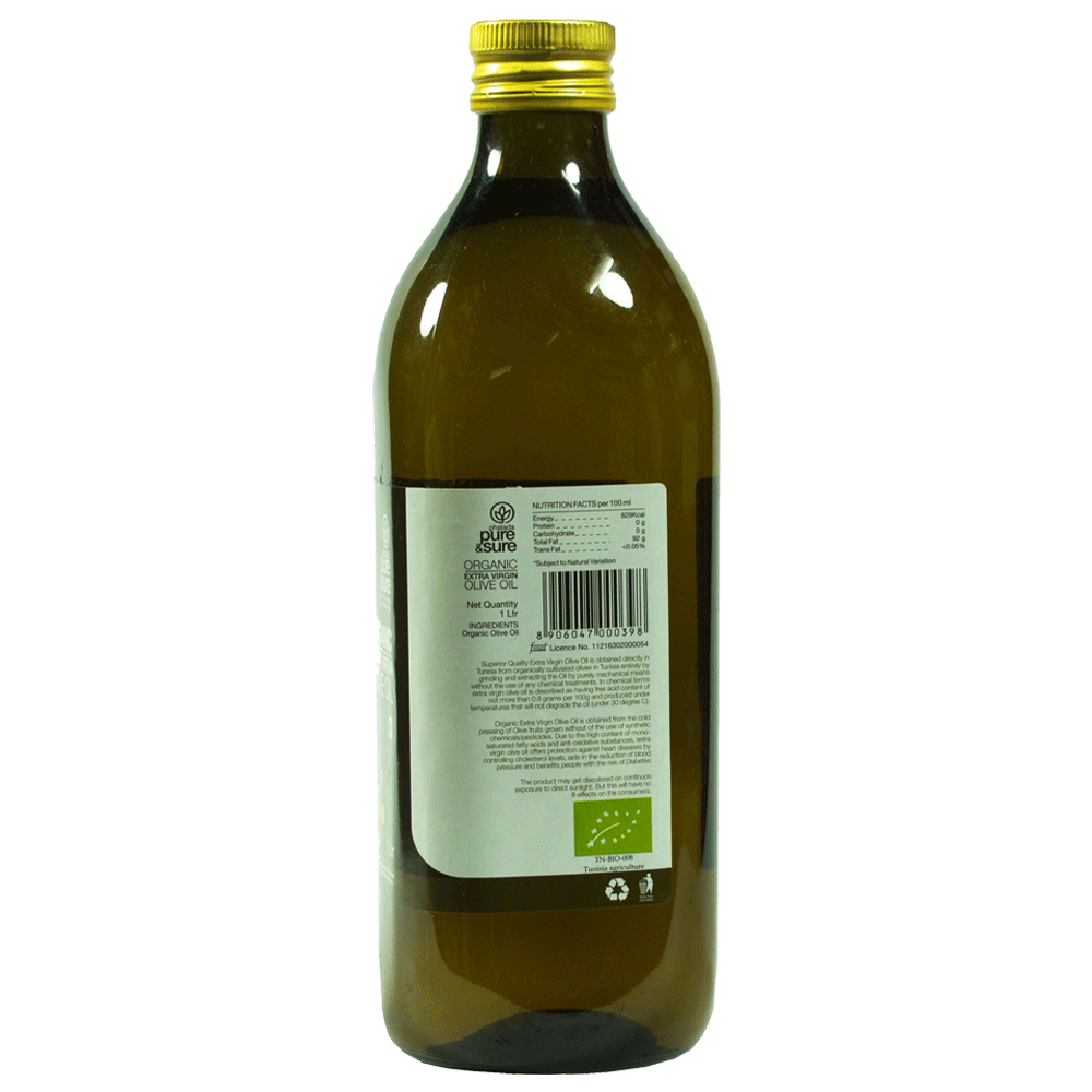 Pure & Sure Organic Extra virgin Olive Oil