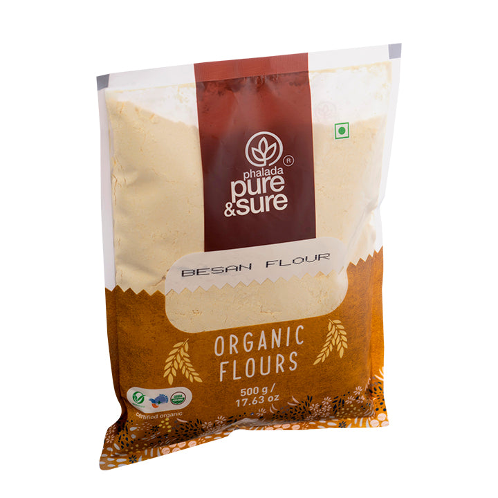 Pure & Sure Organic Besan Flour (500gm)