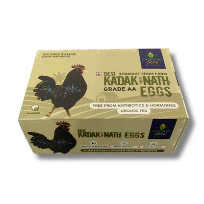 Kadaknath Eggs (6Pcs)