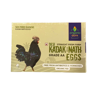 Kadaknath Eggs (6Pcs)