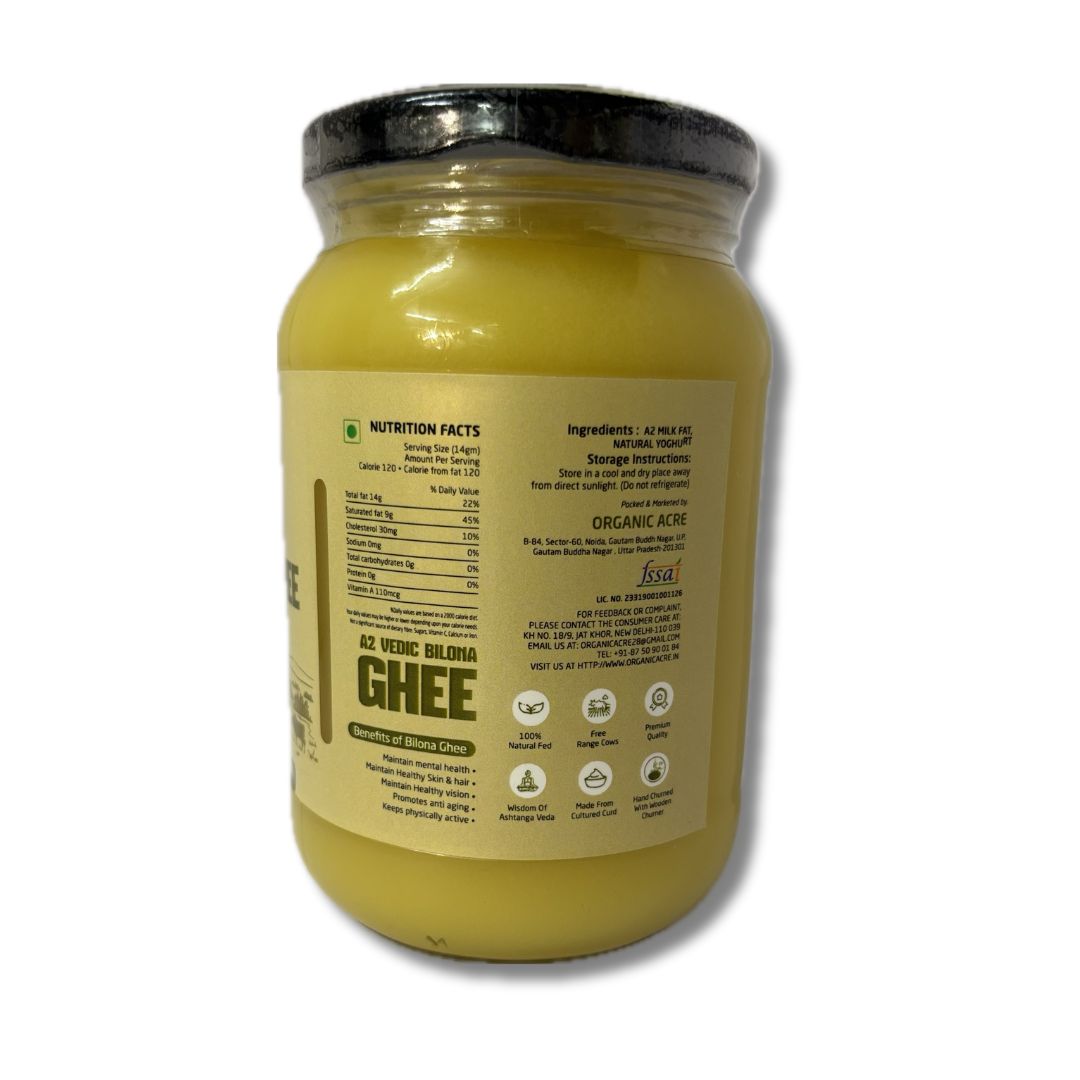 A2 Vedic Bilona Ghee (500ml)