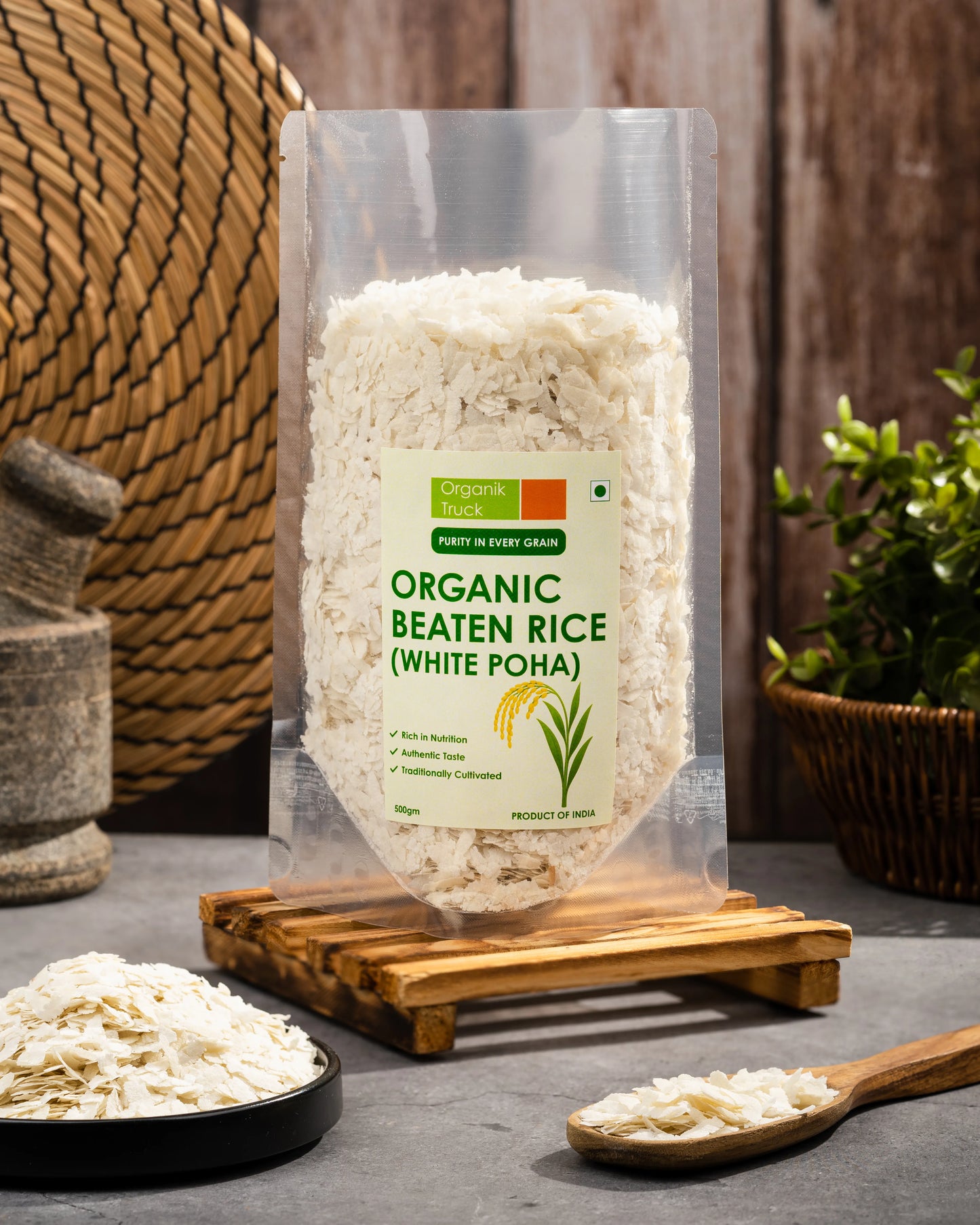 OT Beaten Rice (Poha) 500 Gm