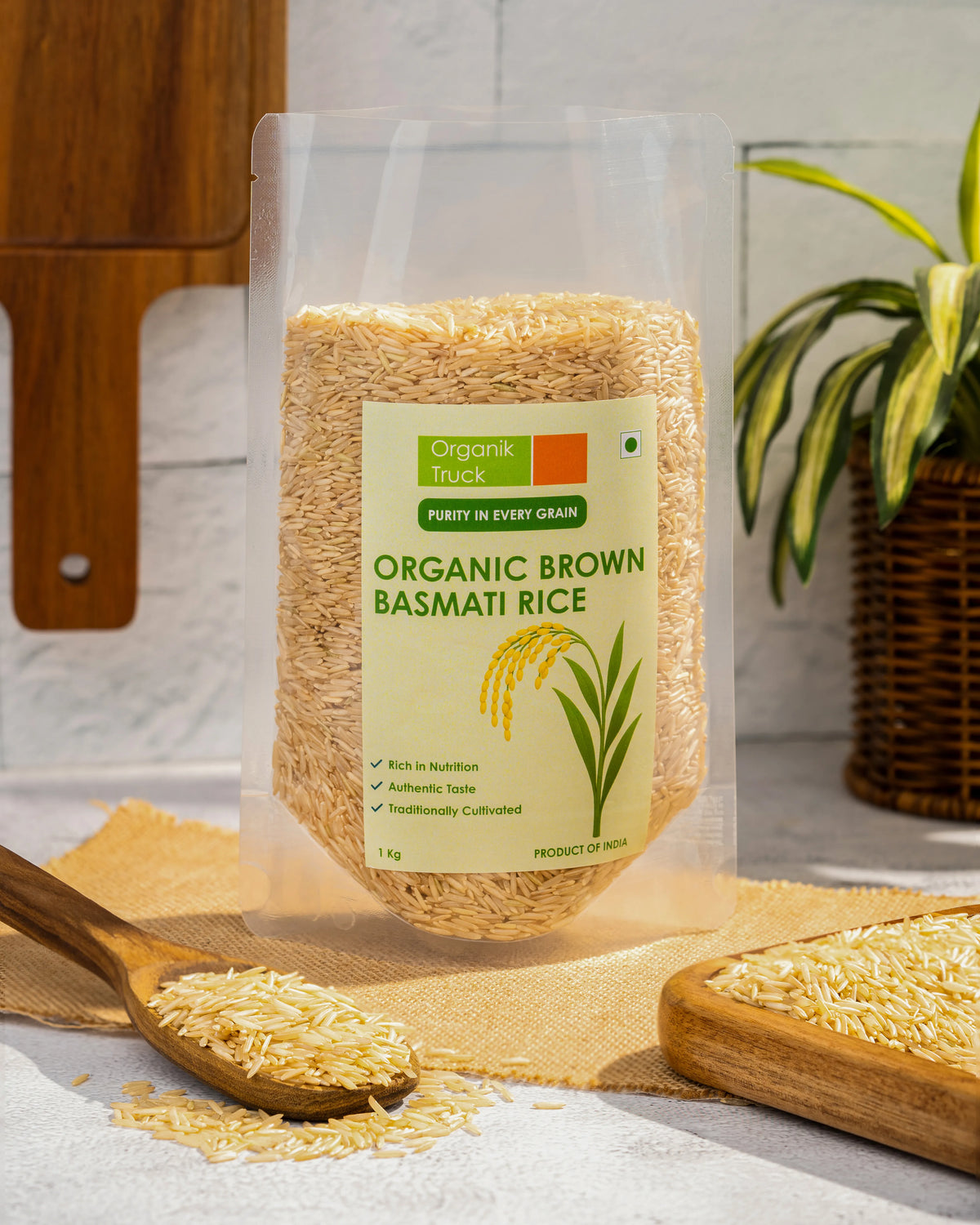 OT Brown Basmati Rice 1kg