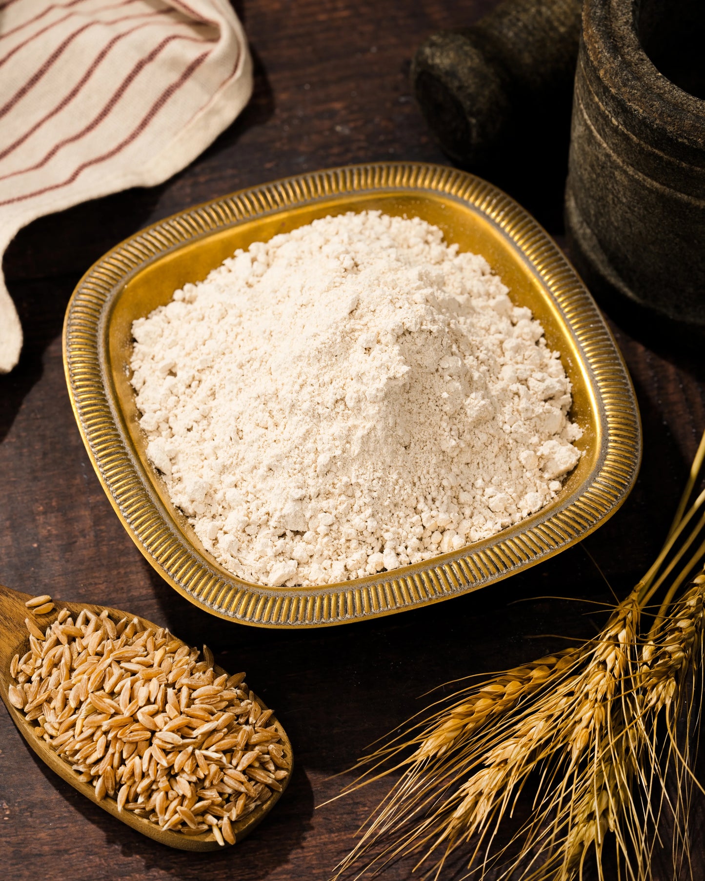 Emmer Wheat Flour 1kg (Khapli Atta)