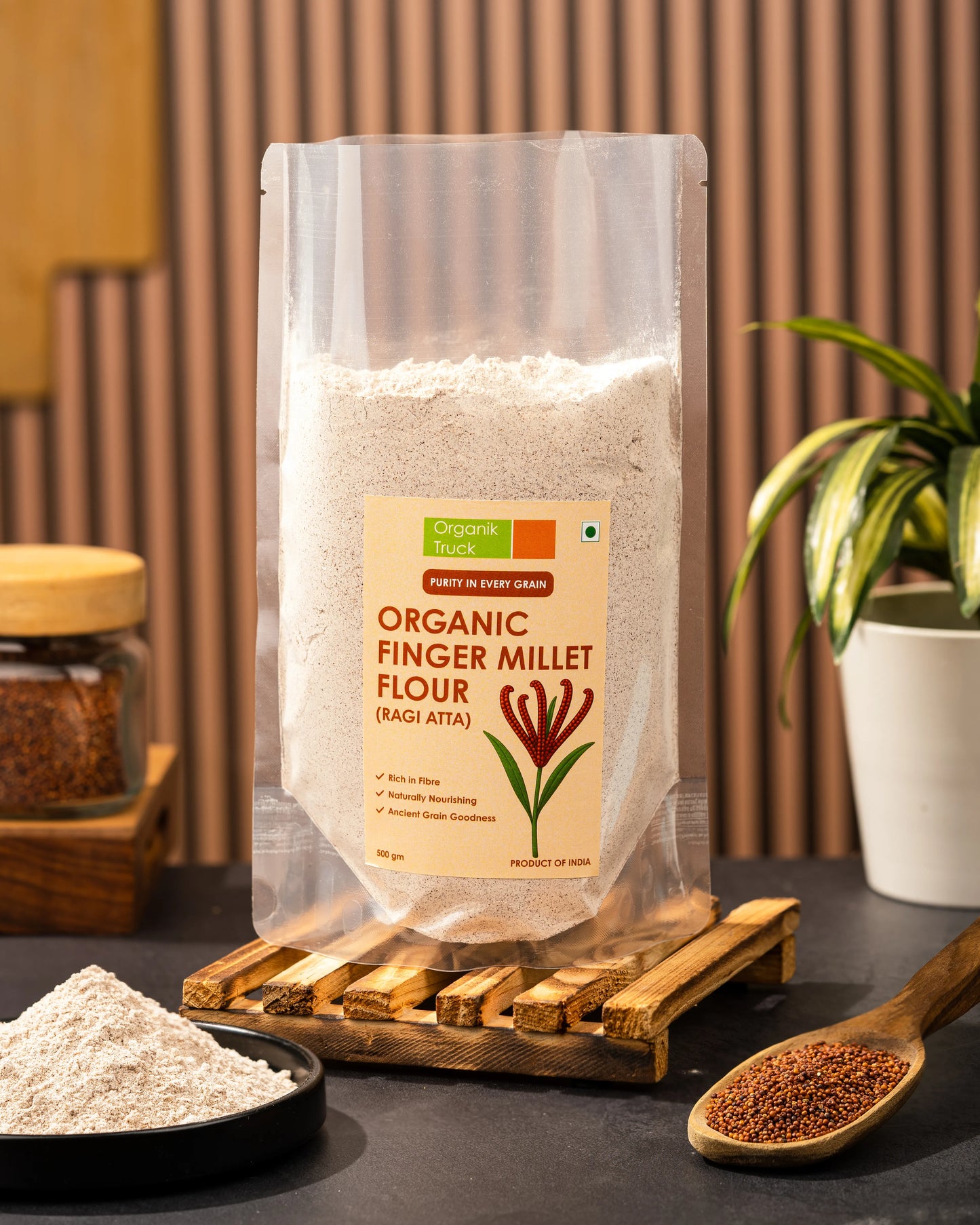 OT Finger Millet Flour (Ragi Atta) 500gm