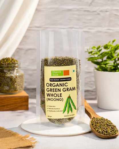 OT Green Gram Whole (Green Moong) 500gm