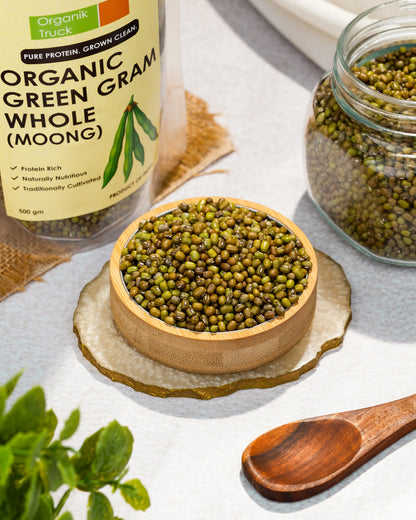 OT Green Gram Whole (Green Moong) 500gm