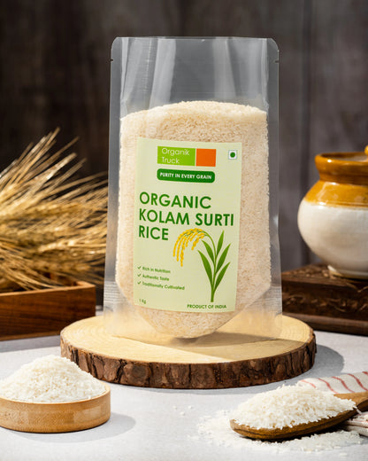 OT Surti Kolam Rice (White) 1kg