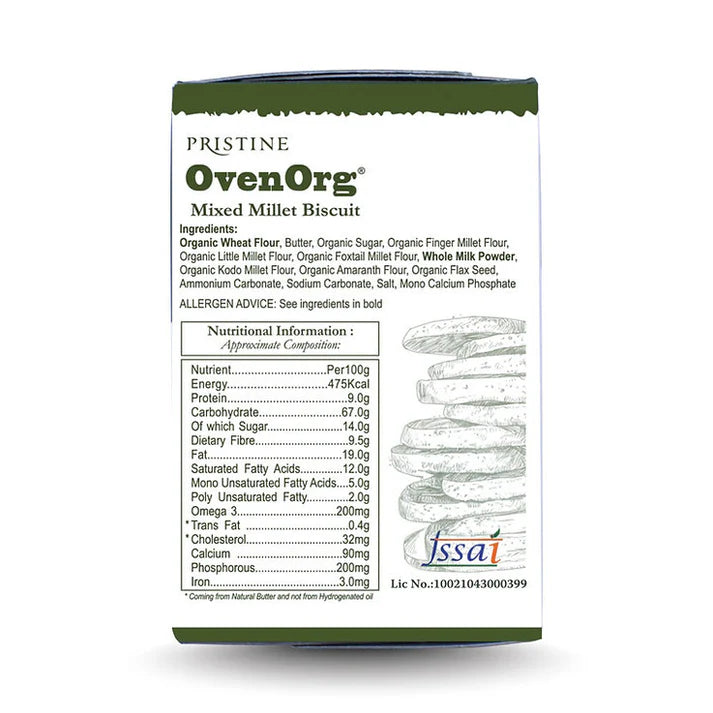 Regular Mixed Millet Biscuits