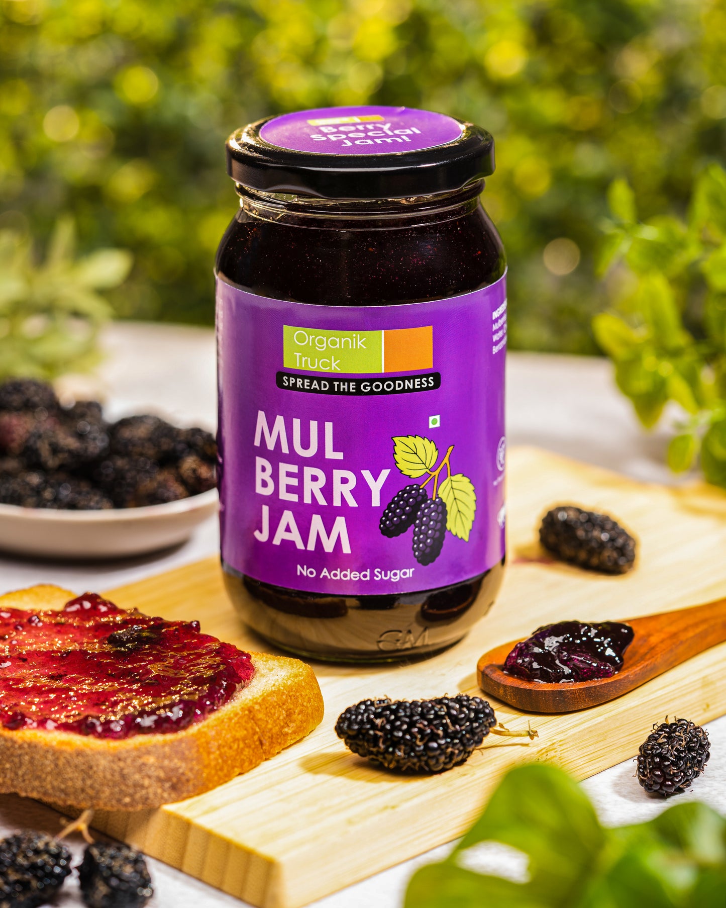 Mulberry Jam (500gm) - Packed with real fruit and nothing artificial