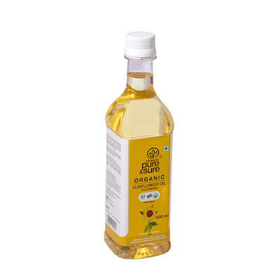 Pure & Sure Organic Sunflower Oil