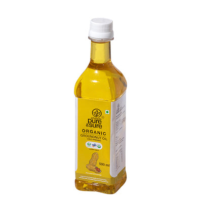 Pure & Sure Organic Groundnut Oil