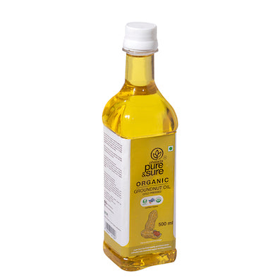 Pure & Sure Organic Groundnut Oil