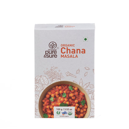 Pure & Sure Organic Chana Masala (100gm)