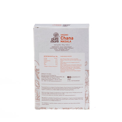 Pure & Sure Organic Chana Masala (100gm)