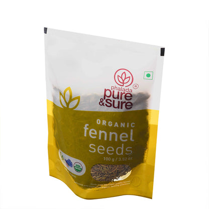 Pure & Sure Organic Fennel Seeds (100 gms)