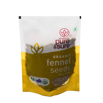 Pure & Sure Organic Fennel Seeds (100 gms)