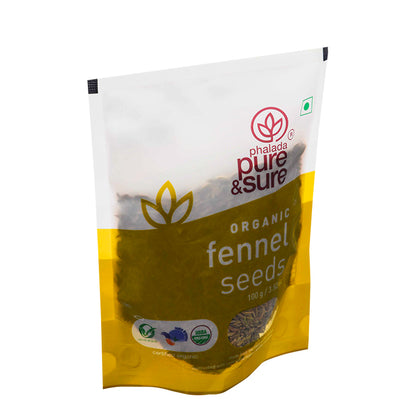 Pure & Sure Organic Fennel Seeds (100 gms)