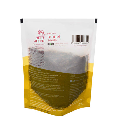 Pure & Sure Organic Fennel Seeds (100 gms)