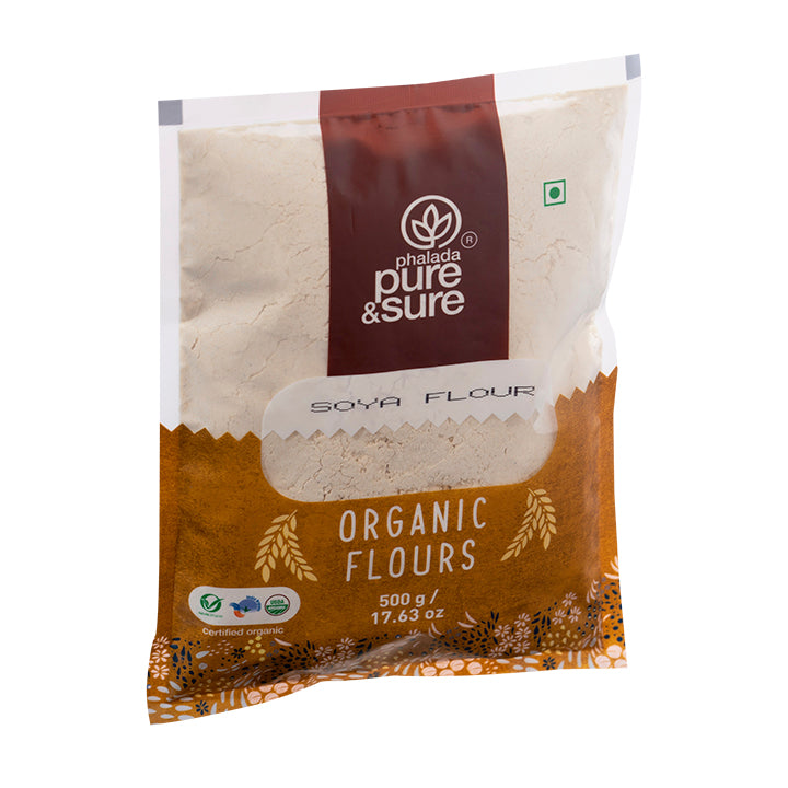 Organic Soya Flour (500gm)