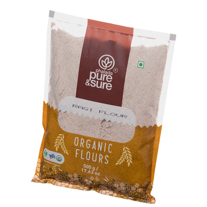 Pure & Sure Organic Ragi Flour (500gm)