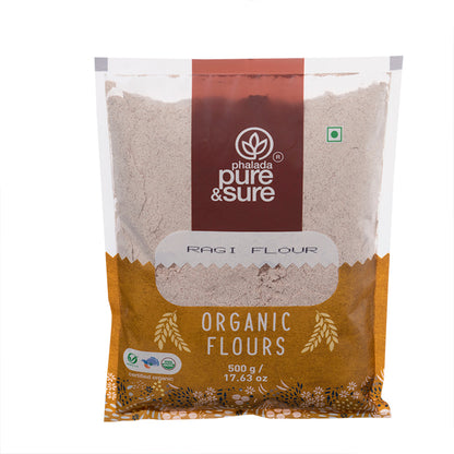 Pure & Sure Organic Ragi Flour (500gm)