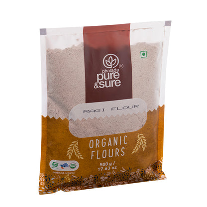 Pure & Sure Organic Ragi Flour (500gm)