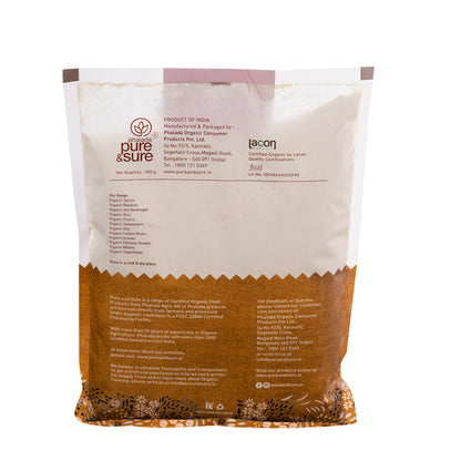Pure & Sure Organic Besan Flour (500gm)