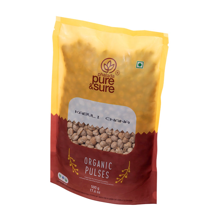 Organic Kabuli Chana-500Gms