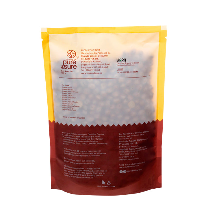 Organic Kabuli Chana-500Gms