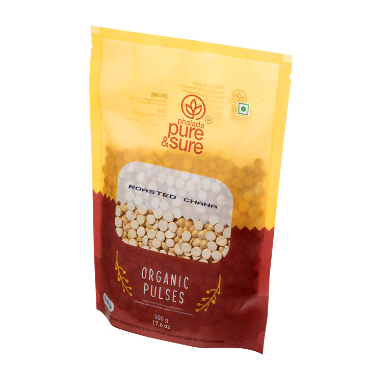 Organic Roasted Channa-500Gms