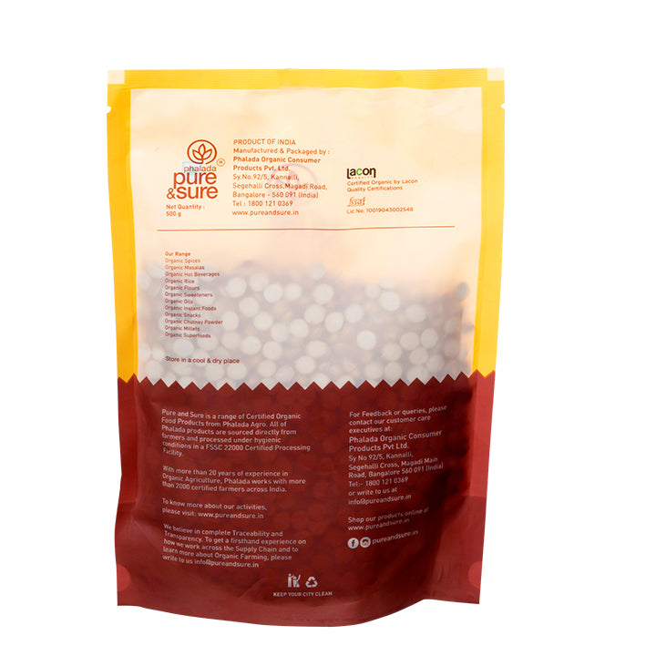 Organic Roasted Channa-500Gms