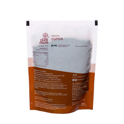 Pure and sure Organic Cumin