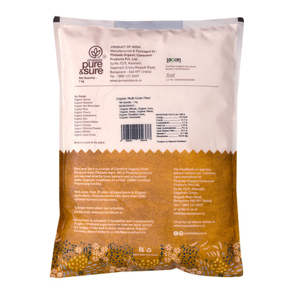 Pure & Sure Organic Multigrain Flour (1kg)