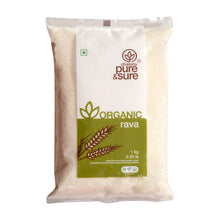 Pure & Sure Organic Rava (500gm)