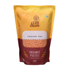 Pure & Sure Organic Masoor Dal 500Gms