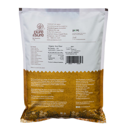 Pure & Sure Organic Rice Flour